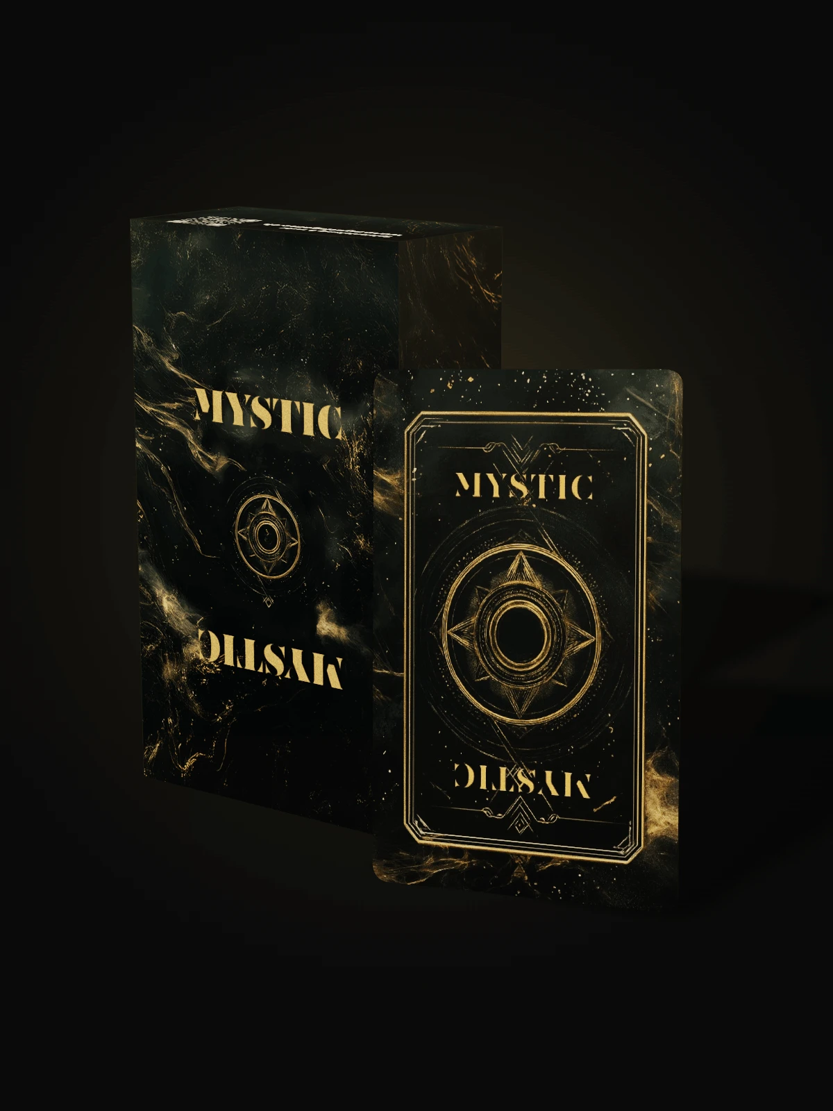 Mystic Basisspiel: Box und Kartenrückseite